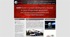 Desktop Screenshot of grupo-saret.com